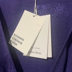 Purple cocktail dress 👗